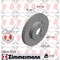 Zimmermann Brake Disc - Standard/Coated, 400.6472.20 400.6472.20 - alternate 1
